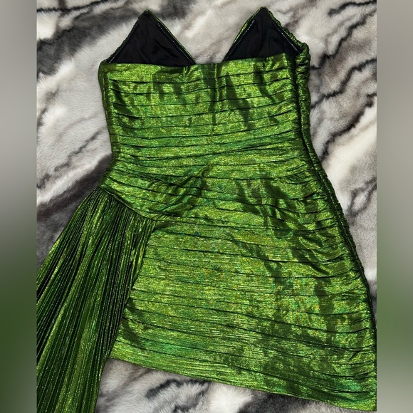 Retrofete Green Dress Size Small - Picture 4 of 4